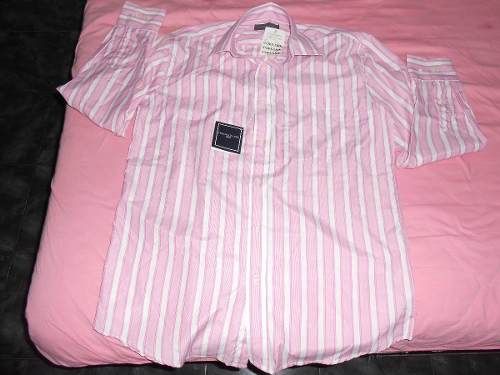 Empório Colombo Camisa Social Listras Manga Longa N 02